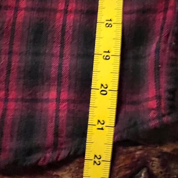 Cody James Red Plaid Western Flannel S - Picture 4 of 14